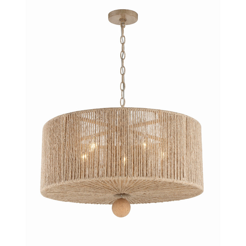 Jessa Chandelier 24'' Burnished Silver