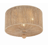 Jessa Flush Mount 16'' Burnished Silver