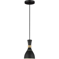 Joan Pendant — 6 1/4", Midnight Black