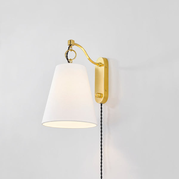 Joan Plug In Wall Light By Hudson Valley With Light