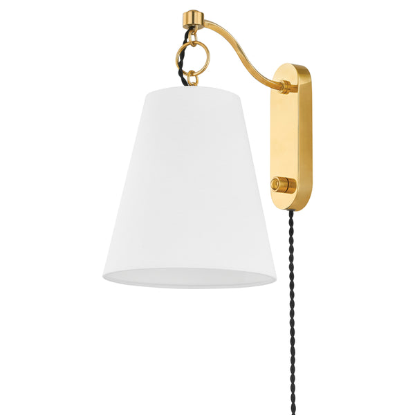 Joan Plug In Wall Light By Hudson Valley
