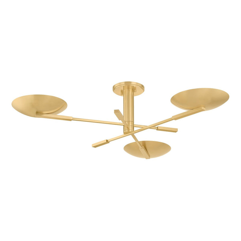 Johnson Semi Flush by Hudson Valley