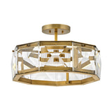 Jolie Medium LED Convertible Semi-flush Mount - Heritage Brass - by Fredrick Ramond
