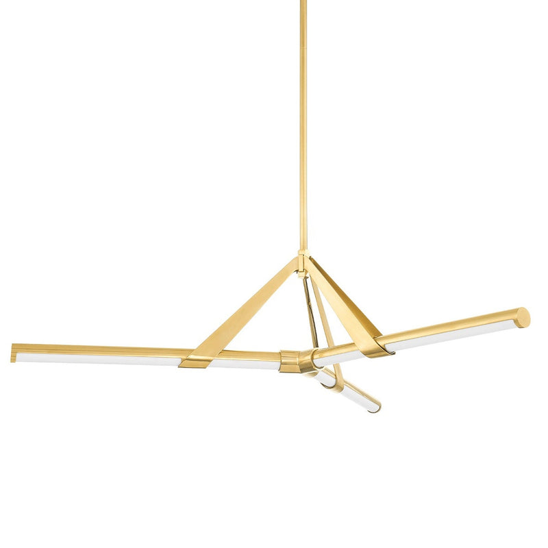 Jonas Chandelier - Aged Brass by Hudson Valley
