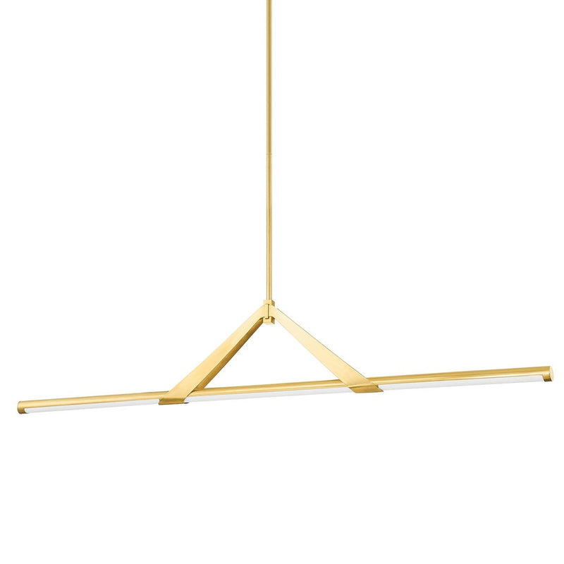 Jonas Linear Suspension - Aged Brass by Hudson Valley