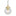 Jordan Pendant - Antique Brass