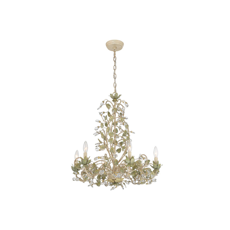 Josie Chandelier 25'' Champagne Green Tea