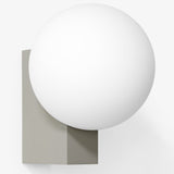 Journey Wall Light Silk Grey By And Tradition Side View