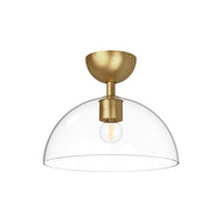 Jude Flush Mount — Brushed Gold