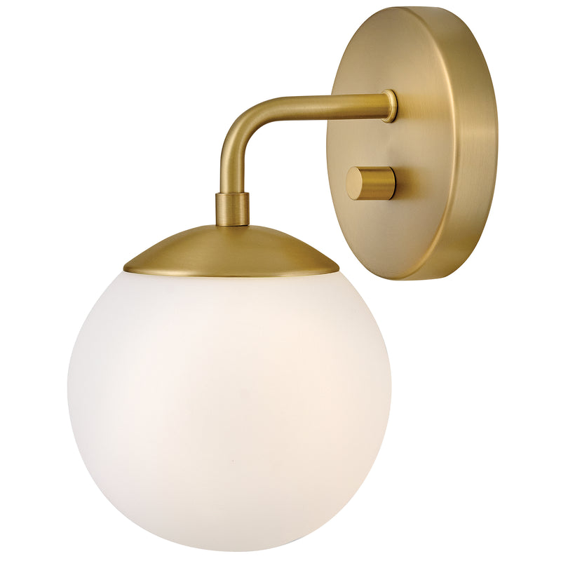 Julep Wall Sconce Lacquered Brass By Lark Living