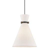 Julia Pendant - Aged Brass
