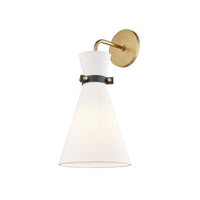 Julia Wall Sconce - Aged Brass