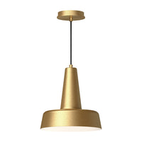Juliana Pendant — Brushed Gold