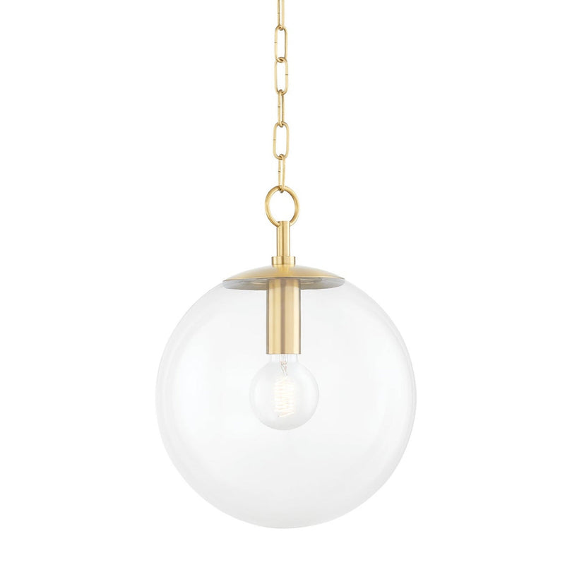 Juliana Pendant - Aged Brass