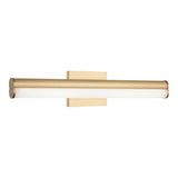 Junction Wall Sconce 23 Inch Aged Gold Brass