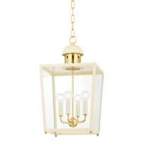 June Lantern - Aged Brass