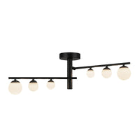 Juniper Ceiling Light Black Opal Matte Glass By Kuzco