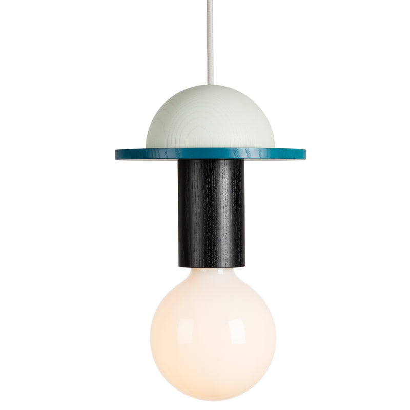 Junit Crescent Pendant By Schneid Studio With Light
