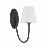 Juno Sconce 1 Light Black Forged