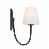 Juno Sconce 1 Light Black Forged