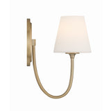 Juno Sconce 1 Light Vibrant Gold