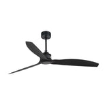 Just Ceiling Fan Black by Faro Barcelona