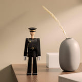 Kay Bojesen Police Officer, Black, H: 7.9" By Kay Bojesen