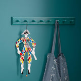 Kay Bojesen Harlequin Jumping Jack, Multi, H: 20.1" By Kay Bojesen