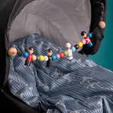 Kay Bojesen Pram Chain, Multi, H: 4.1" By Kay Bojesen