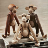 Kay Bojesen Monkey, Oak/Maple, Small By Kay Bojesen