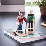 Kay Bojesen The Skier, Datti, H: 6.3" By Kay Bojesen