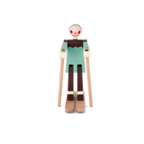 Kay Bojesen The Skier, Boje, H: 6.1" By Kay Bojesen