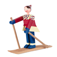 Kay Bojesen The Skier, Datti, H: 6.3" By Kay Bojesen