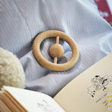 Kay Bojesen Babies Rattle, Beech, H: 1.2" By Kay Bojesen
