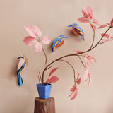 Kingfishers Wall Art, styled in an interior