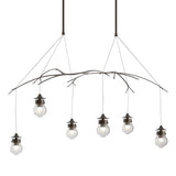 KIWI PENDANT BY HUBBARDTON FORGE, FINISH: BRONZE; CLEAR GLASS,  | CASA DI LUCE LIGHTING