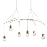 KIWI PENDANT BY HUBBARDTON FORGE, FINISH: MODERN BRASS; CLEAR GLASS,  | CASA DI LUCE LIGHTING