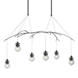 KIWI PENDANT BY HUBBARDTON FORGE, FINISH: NATURAL IRON; CLEAR GLASS,  | CASA DI LUCE LIGHTING