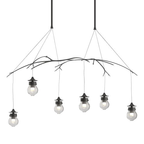 KIWI PENDANT BY HUBBARDTON FORGE, FINISH: NATURAL IRON; CLEAR GLASS,  | CASA DI LUCE LIGHTING