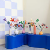 Klimt's Garden Paper Bouquet, styled in an interior