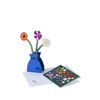 Klimt Flowers Pop-Out Card