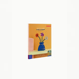 Klimt Flowers Pop-Out Card, flat-pack packaging