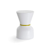 Pa.He.Ko Side Table - Ko, White, Mustard Ring