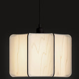Kactos Pendant Light Matte Black Ivory White By LZF Lamps - With Light