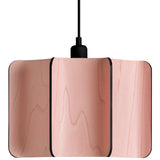 Kactos Pendant Light Matte Black Pale Rose By LZF Lamps