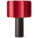 Kactos Table Lamp Matte Black Ceramic Red By LZF Lamps