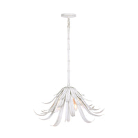 Kagra Chandelier 24 Inch White by Eurofase