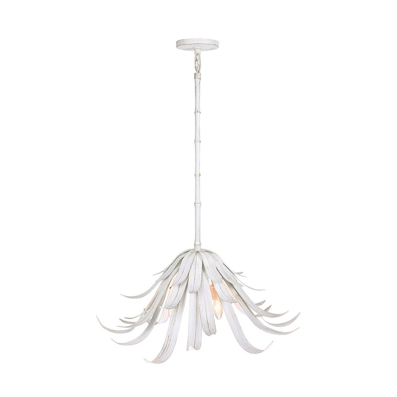 Kagra Chandelier 24 Inch White by Eurofase