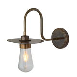 Kai Swan Neck Wall Light - Antique Silver