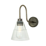 Kairi Swan Neck Wall Light - Antique Silver